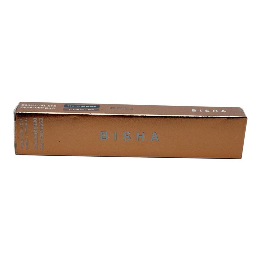 Bisha Essential Eye Designer Duo in Downtown Black and uptown Brown